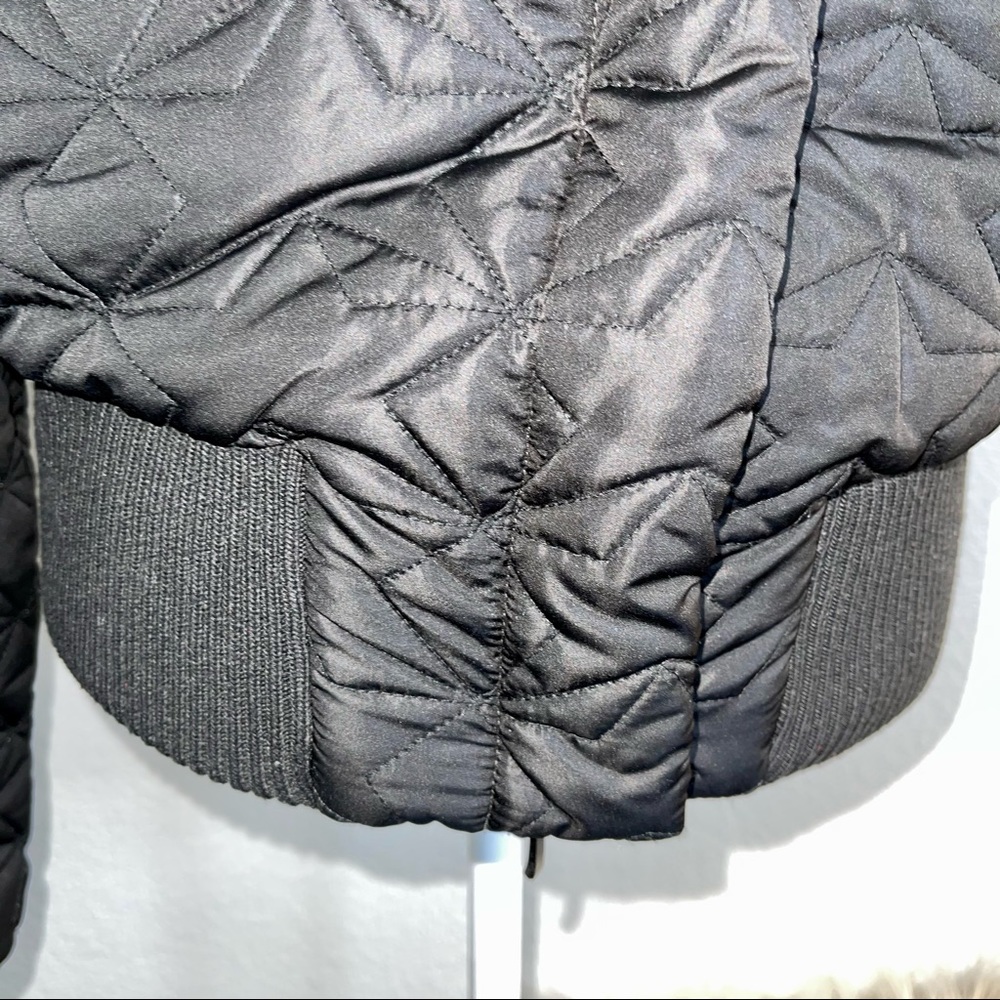 New York & Co Puffy Black Coat Size Jr Large - Picture 2 of 10